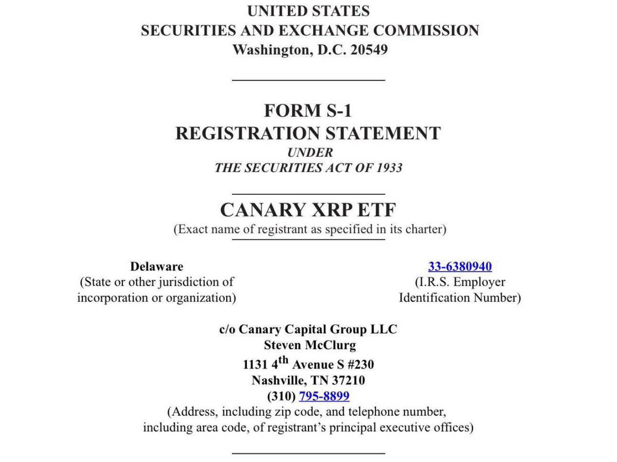 $XRPC 

6EaXZh6Rg3YYT4j7avXYHexe9nJkezBSp4VRVH42pump

XRP ETF