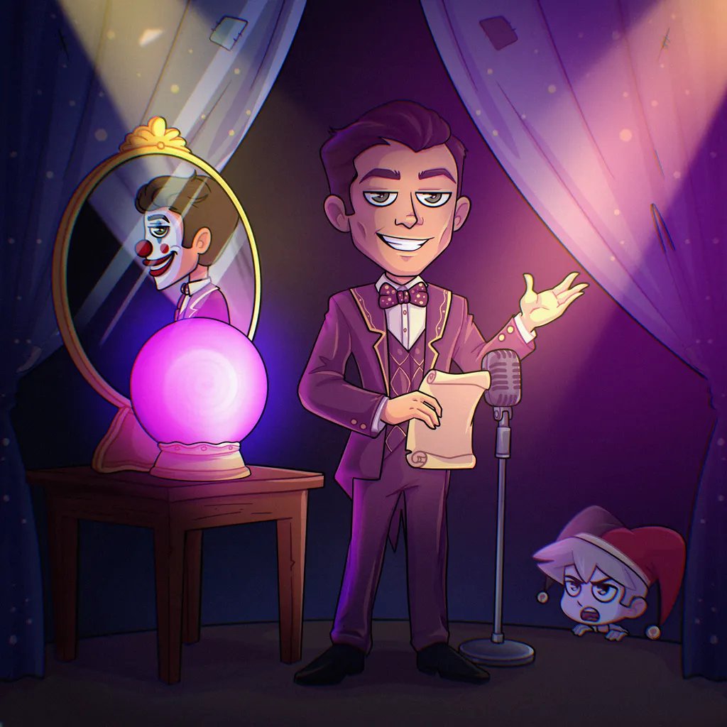 the3rdparty_'s tweet photo. Mirror mirror on the wall.

Who is the best crypto character of them all? https://t.co/tEqXSvdXwq