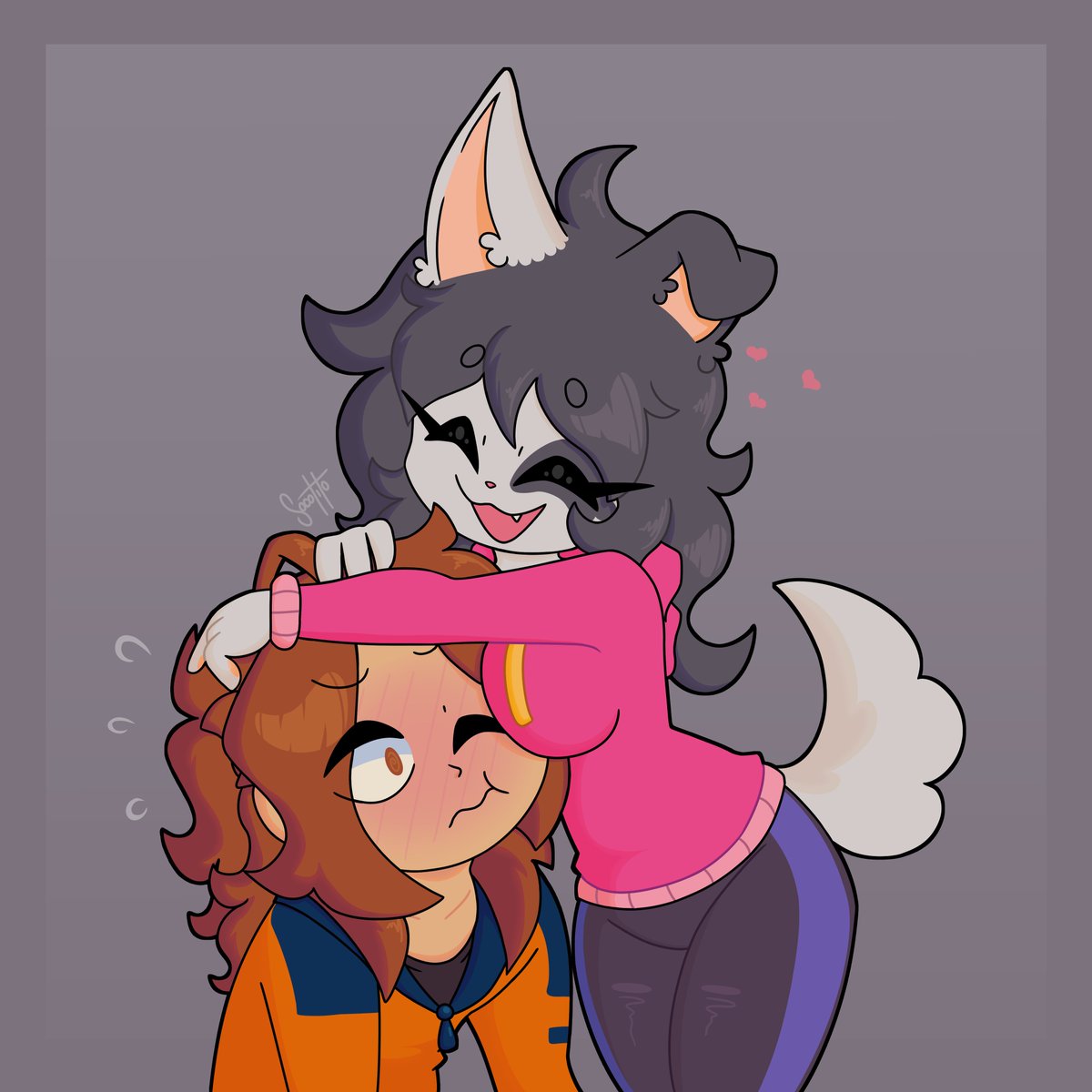 El cariño incondicional de Lissy hacia Soco 🧡