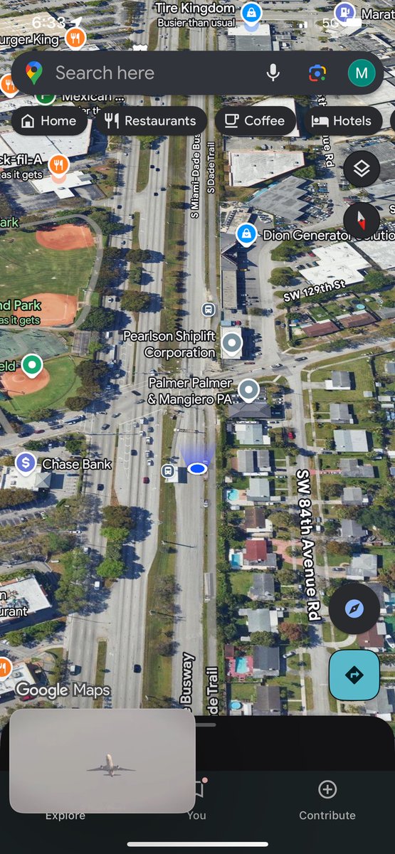 airwave138's tweet photo. @IRideMDT at this time 6:33 pm 11-06-2025, there is a rat on the busway. Southbound black, possible ford focus, @FixMetroMDT 

Intersection below https://t.co/b7wBPcKbbE