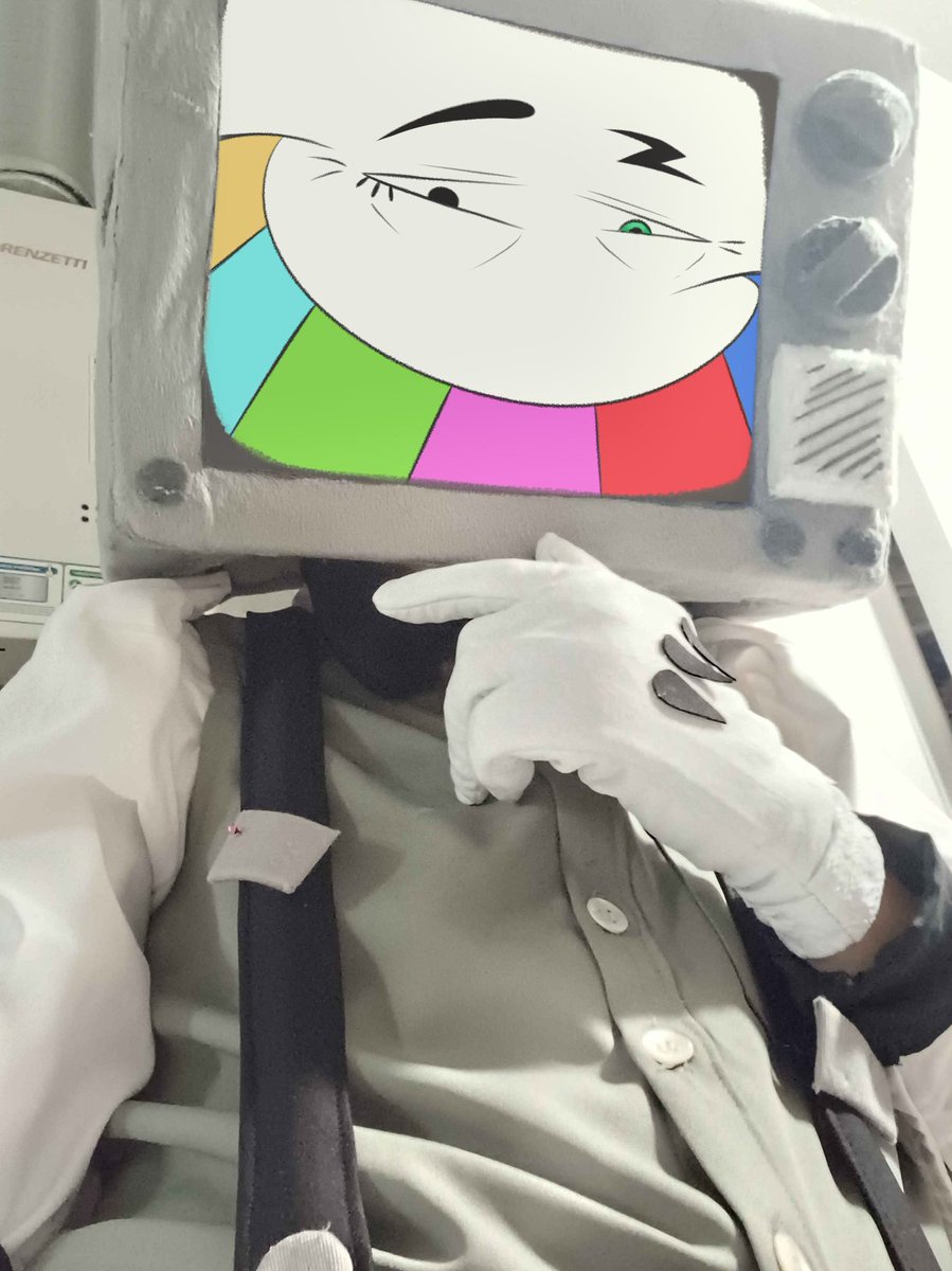 FewyFish's tweet image. #MrPuzzles cosplay heavy WIP