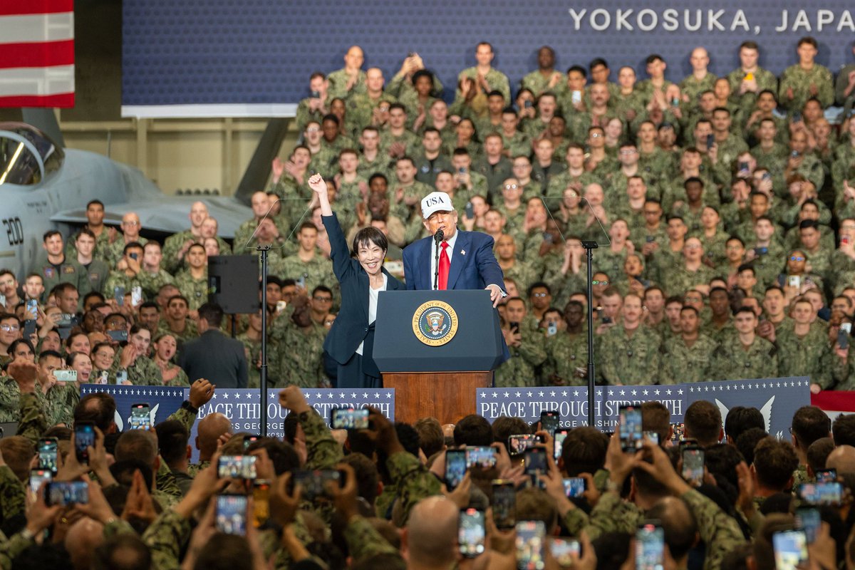 In today’s <a href="/The_Japan_News/">The Japan News</a>, I share my thoughts on the huge success of <a href="/POTUS/">President Donald J. Trump</a>’ recent visit to Japan and the critical next steps for the 🇺🇸🇯🇵 partnership. <a href="/Yomiuri_Online/">読売新聞オンライン</a>
japannews.yomiuri.co.jp/editorial/outs…