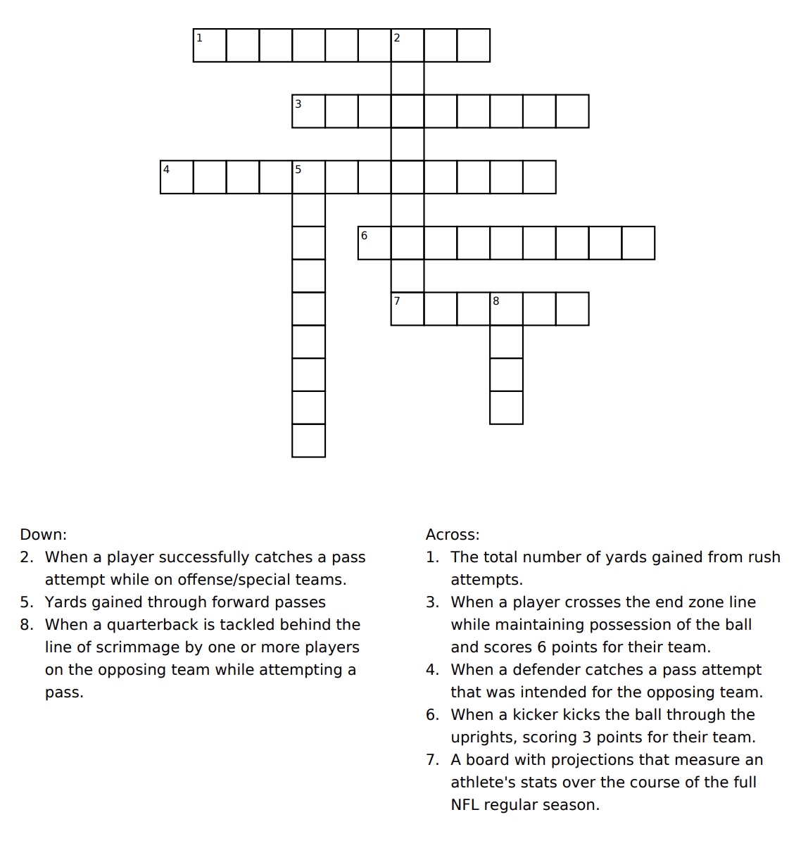 PrizeSupport's tweet photo. TNF Crossword 🏈🧩

We're giving out 25 Bonus Lineups to users who...

💯 DM us all the correct words on the puzzle
🤝 Follow @PrizeSupport 
👍 Like + RT this post https://t.co/B2WERM3fmO