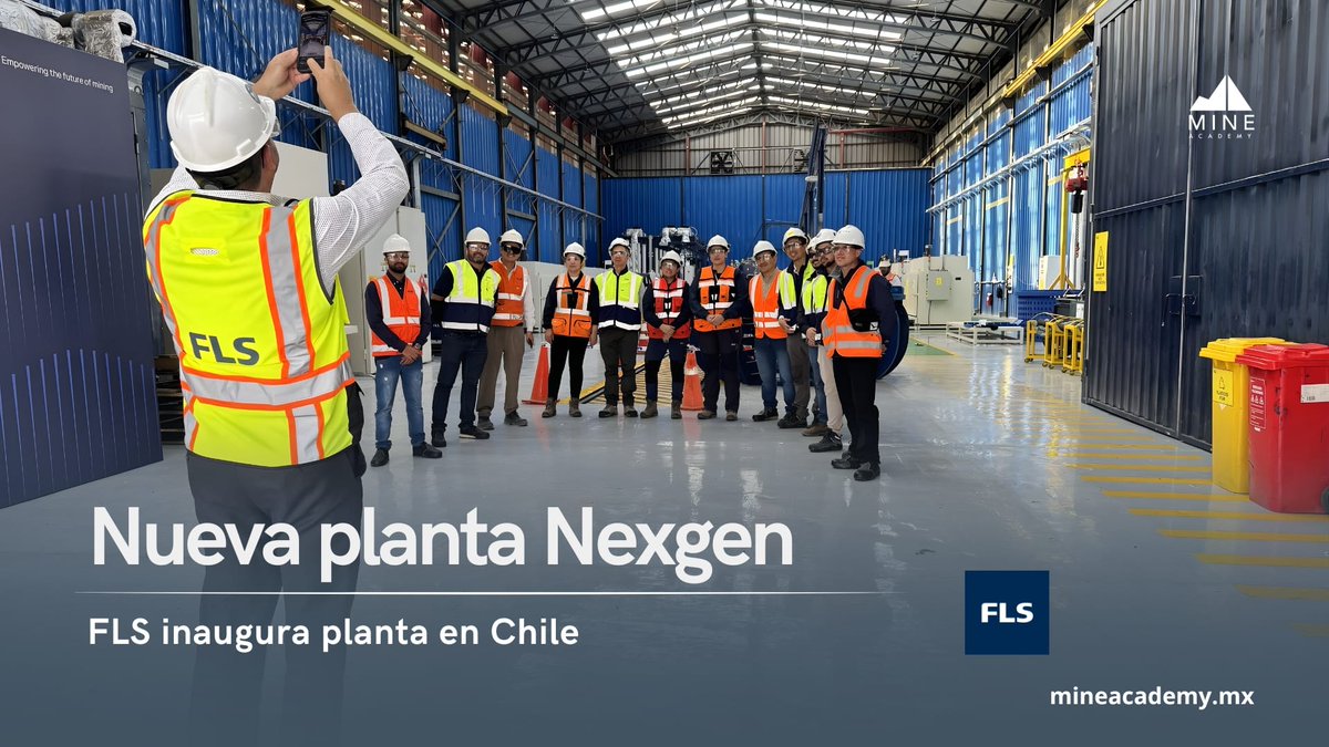 🇨🇱 En Renca, FLS inauguró su planta de poliuretano Nexgen, un avance que combina innovación, eficiencia y sostenibilidad.
Un nuevo estándar para la producción de materiales de alto rendimiento en minería.

#FLS #Nexgen #InnovaciónMinera #Sostenibilidad #MineríaChile