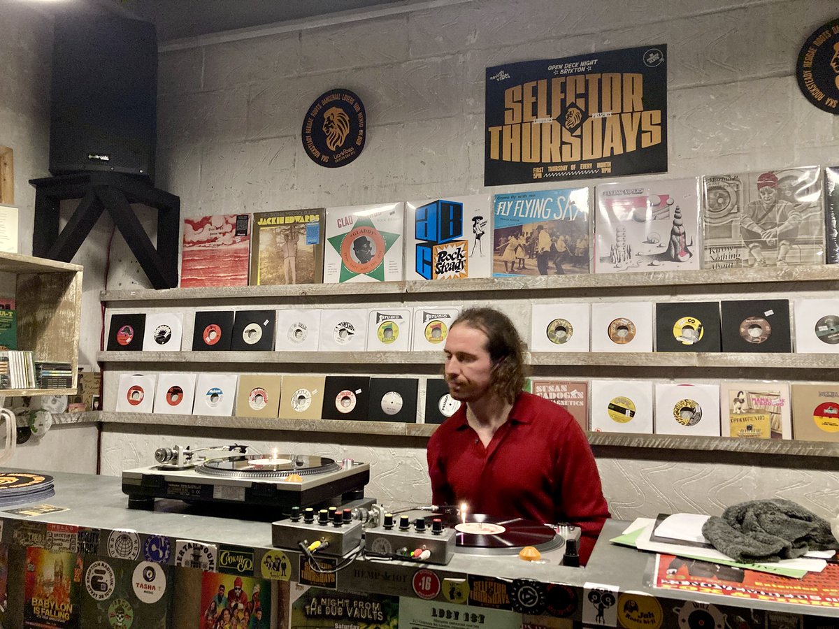 Selecta Thursday at <a href="/lionvibes/">Lion Vibes</a> 💥 One of the best nights out in #Brixton right now. Lovely crowd, even better music. GOOD EFFORT from Ben and all at LV for raising money for the Caribbean disaster fund 👏🏼👏🏼