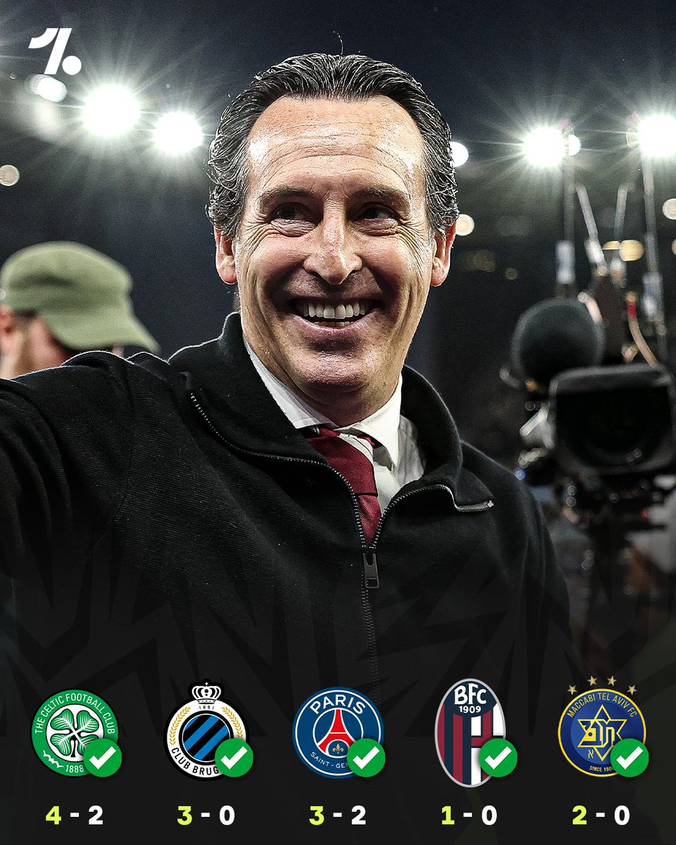Aston Villa continue their perfect home run in European competition this year under Unai Emery 🏟️