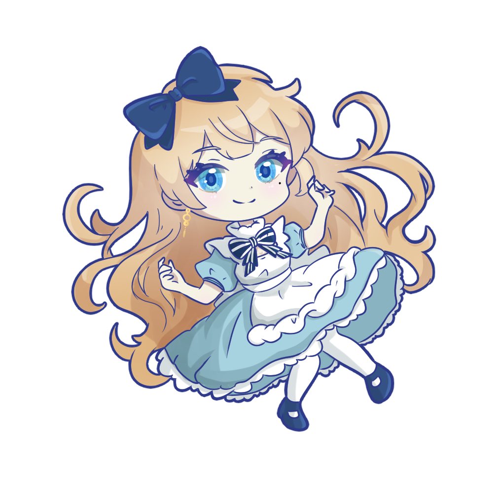 アリス 「おはよーございますヾ('︶`*)ノ」|高橋ぺんたごんのイラスト