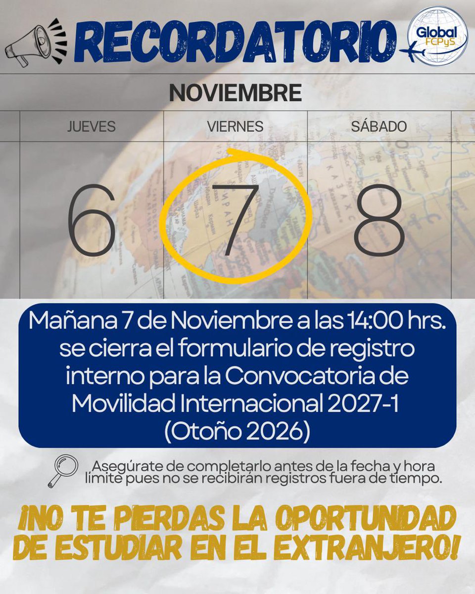 GlobalFCPyS's tweet image. Aquí te damos el paso a paso para participar: www2.politicas.unam.mx/sda/wp-content…