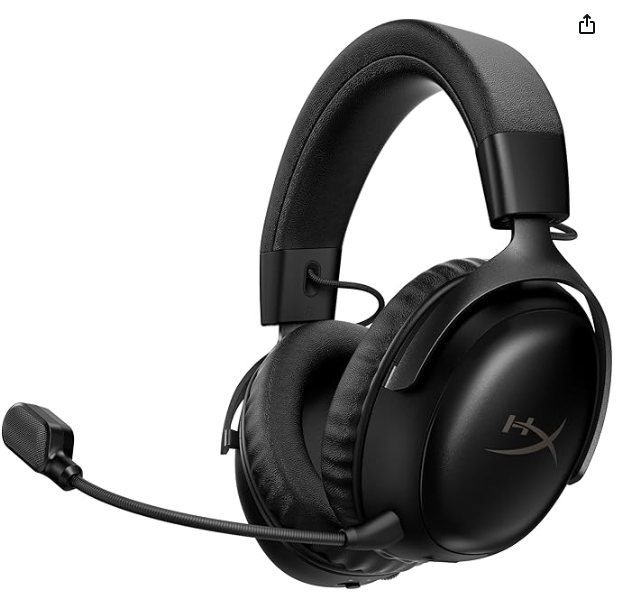 nightz2k's tweet photo. Well my Astro a50's (Gen 4) died on me, lasted like 1 and 1/2 years. 😯 My last set (Gen 3) ran a LOT longer. So I switched! 
Let's see if this new set of HyperX Cloud 3 Wireless is worth it !? 🤞 https://t.co/tsJDy9RPoS