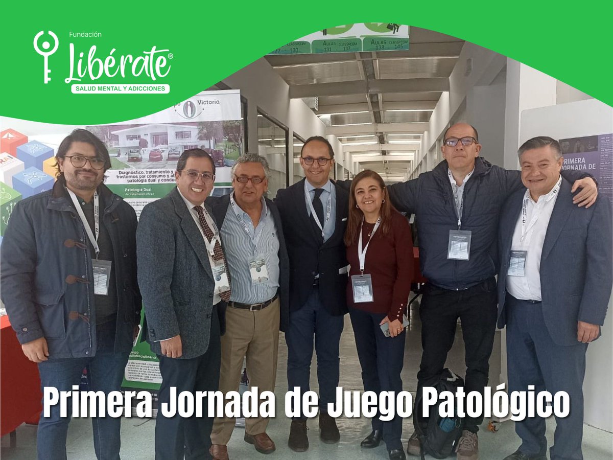 Estuvimos presentes en la 1era Jornada de Juego Patológico, donde con la Dra. Martha Suescún, tuvimos la oportunidad de aprender con referentes del área: Jeffrey González, Dr. Rodrigo Córdoba y el Dr. José Montejo. Seguimos llevando la presencia de Libérate a lugares importantes.