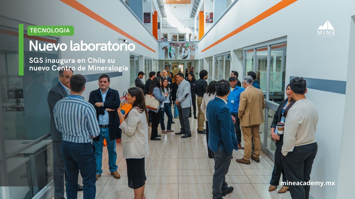 🔬 SGS Chile inauguró su nuevo Centro de Mineralogía, donde geología, geoquímica y metalurgia convergen con tecnología avanzada como LIBS, DRX, TIMA y FTIR.
Una nueva forma de entender los minerales y fortalecer una minería más sustentable.

#SGS #Mineralogía #Geología
