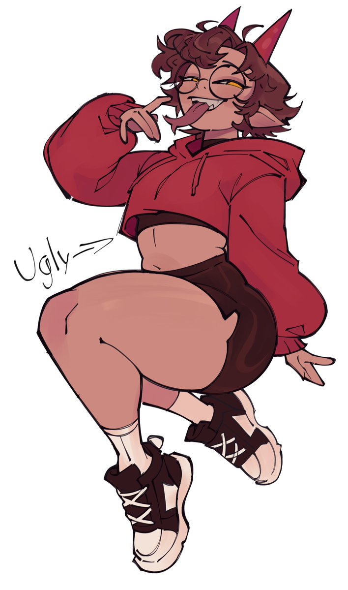 this silly is very fun to draw + perspective practice?

for <a href="/uh_demon/">✦ DEMON : 🔞 (SMALL HIATUS)</a>