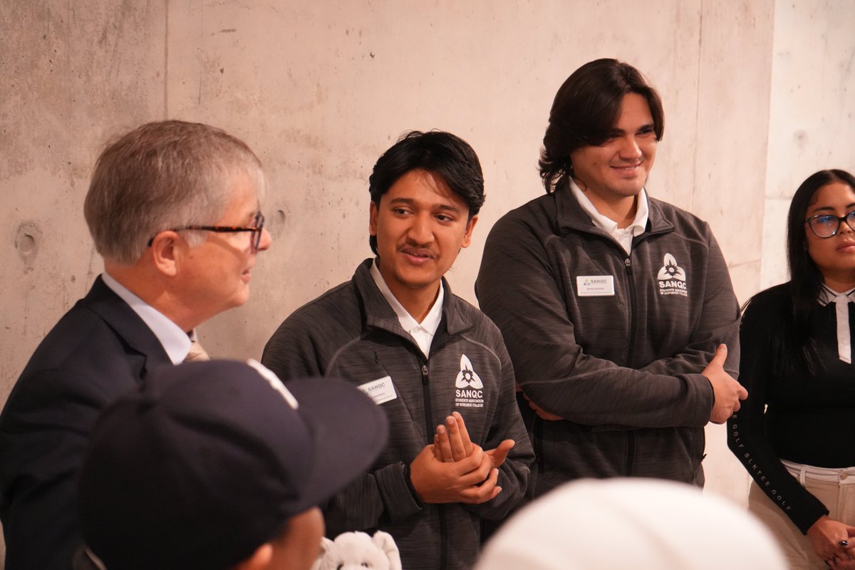 Members of your Students' Council met with the Minister of Advanced Education, Myles McDougall, today to discuss government funding, policy and the student experience.

Members asked questions, shared experiences and raised awareness of what students face in post-secondary.