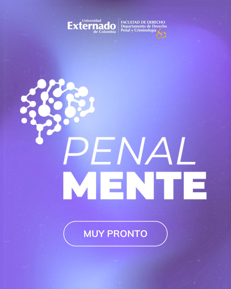 derechopenalUEC's tweet photo. ✨ ¡MUY PRONTO!
¿Te imaginas un espacio donde todo el conocimiento del Derecho Penal esté reunido en un solo lugar? ⚖️💡

Prepárate para descubrir Penal-mente👩🏻‍⚖️📚

#DerechoPenal #Penalmente #Externado #MuyPronto #Lanzamiento https://t.co/fC1GfYswu9