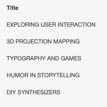 fartly_'s tweet image. my classes next semester #fakeschool