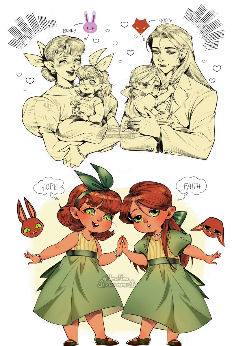 NoryoMona's tweet image. -CTCD- 🥰 babies💕