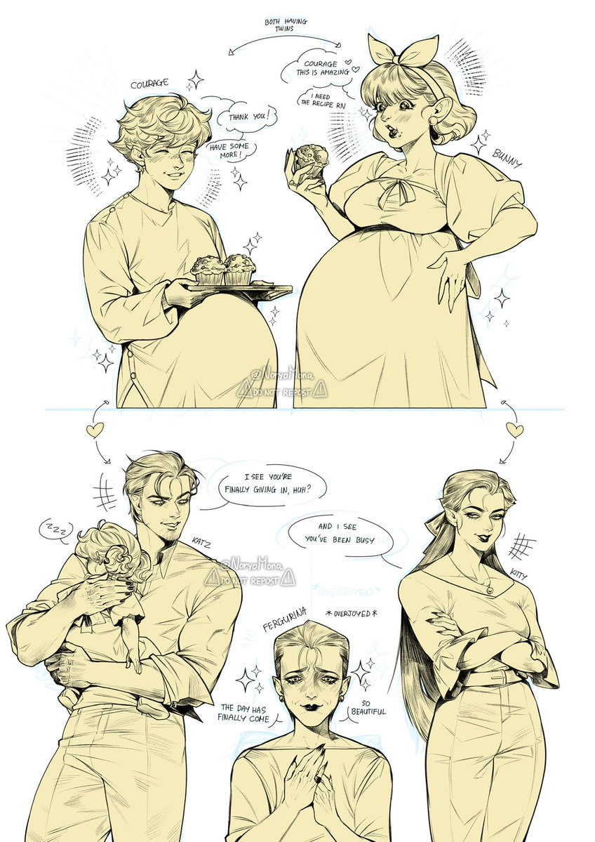 NoryoMona's tweet image. -CTCD- 🥰 babies💕