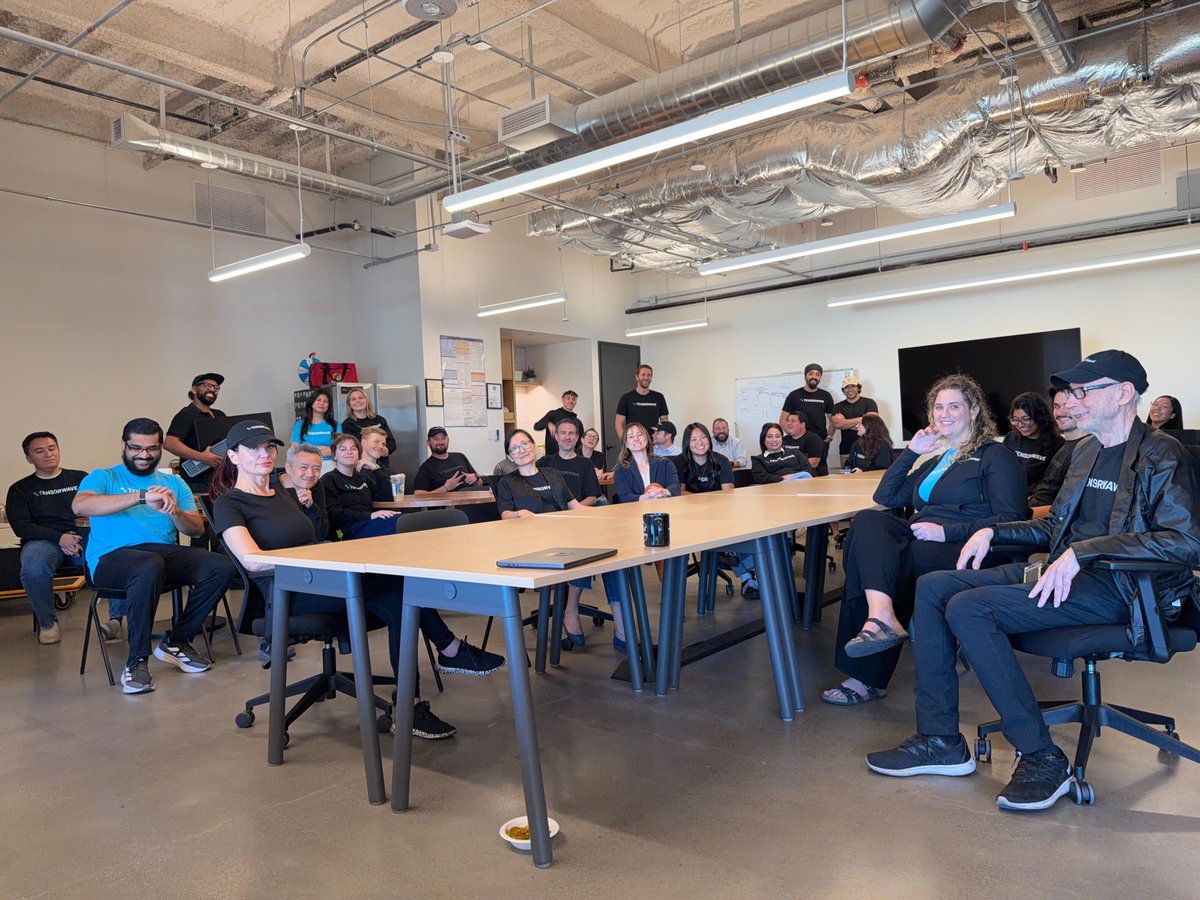 tensorwave's tweet image. Growing fast means growing space. The last picture in office #3 - office #4 starts next week.

Let’s make it count. 🚀