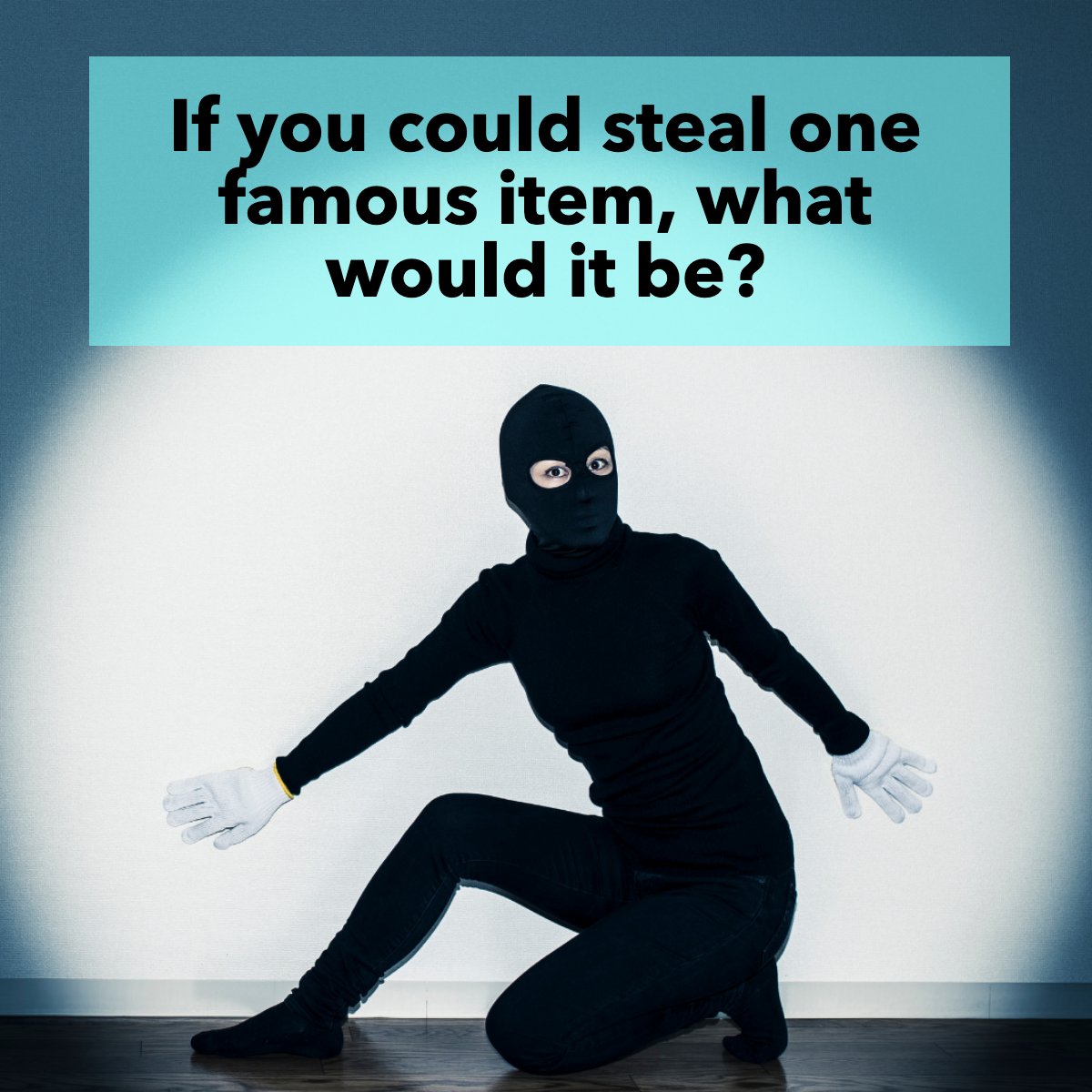 Anasells's tweet image. If you could steal one famous item, what would it be? 🤔

Fun fact: Designer clothes are the top targets for retail crime and smash-and-grab thefts. 😯

#randomquestion #whatwouldyousteal #questionoftheday