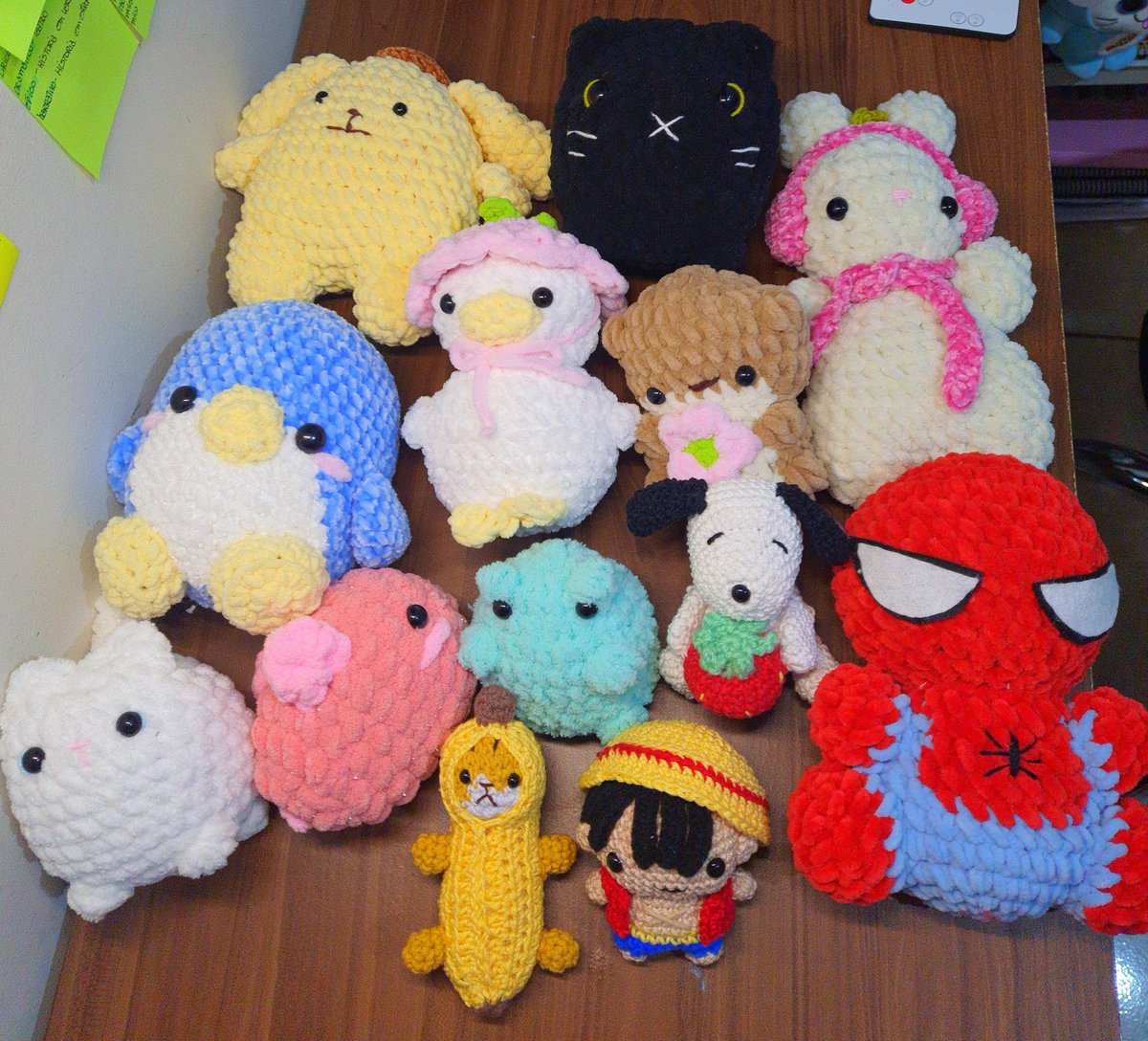 amigurutelie's tweet image. PROMOÇÃO black friday di crochê!! todos bichinhos disponíveis a pronta entrega com preço promocional 
THREAD! 🧵🧶