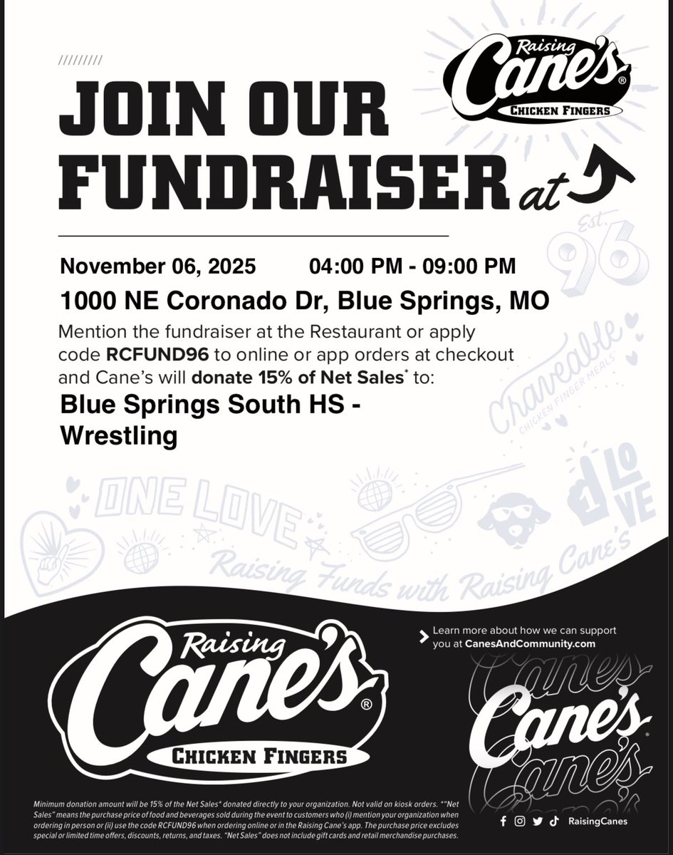 Tonight! Cane’s!