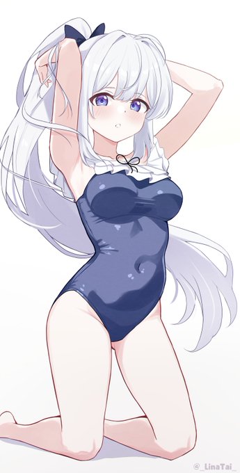 月雪ミヤコ(水着Ver.)
 #いいおなかの日 