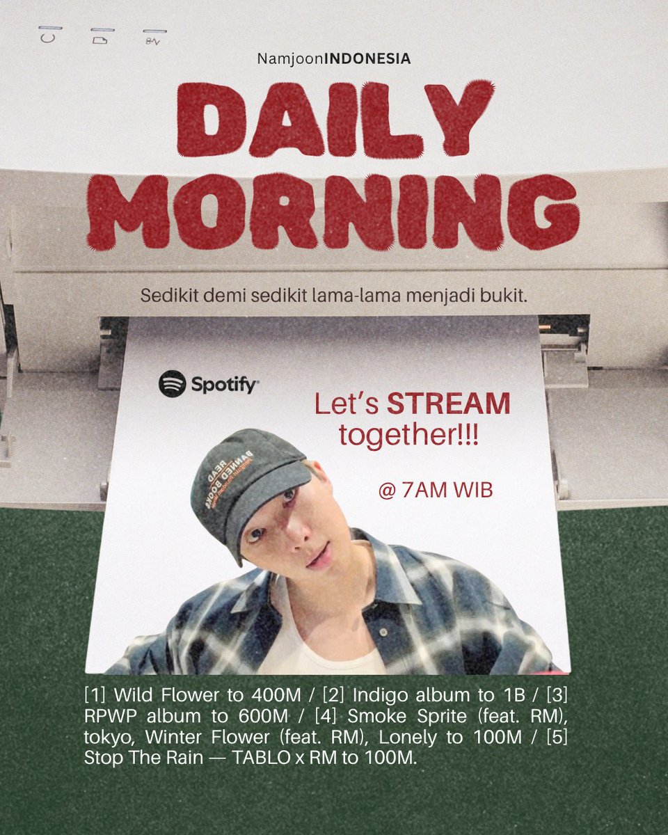 (SLOW) Namjoon Indonesia 🇮🇩 tweet media