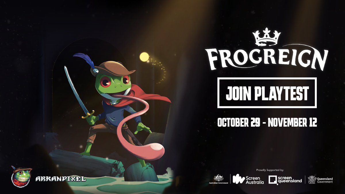 Frogreign | Wishlist on Steam! 🐸 tweet media