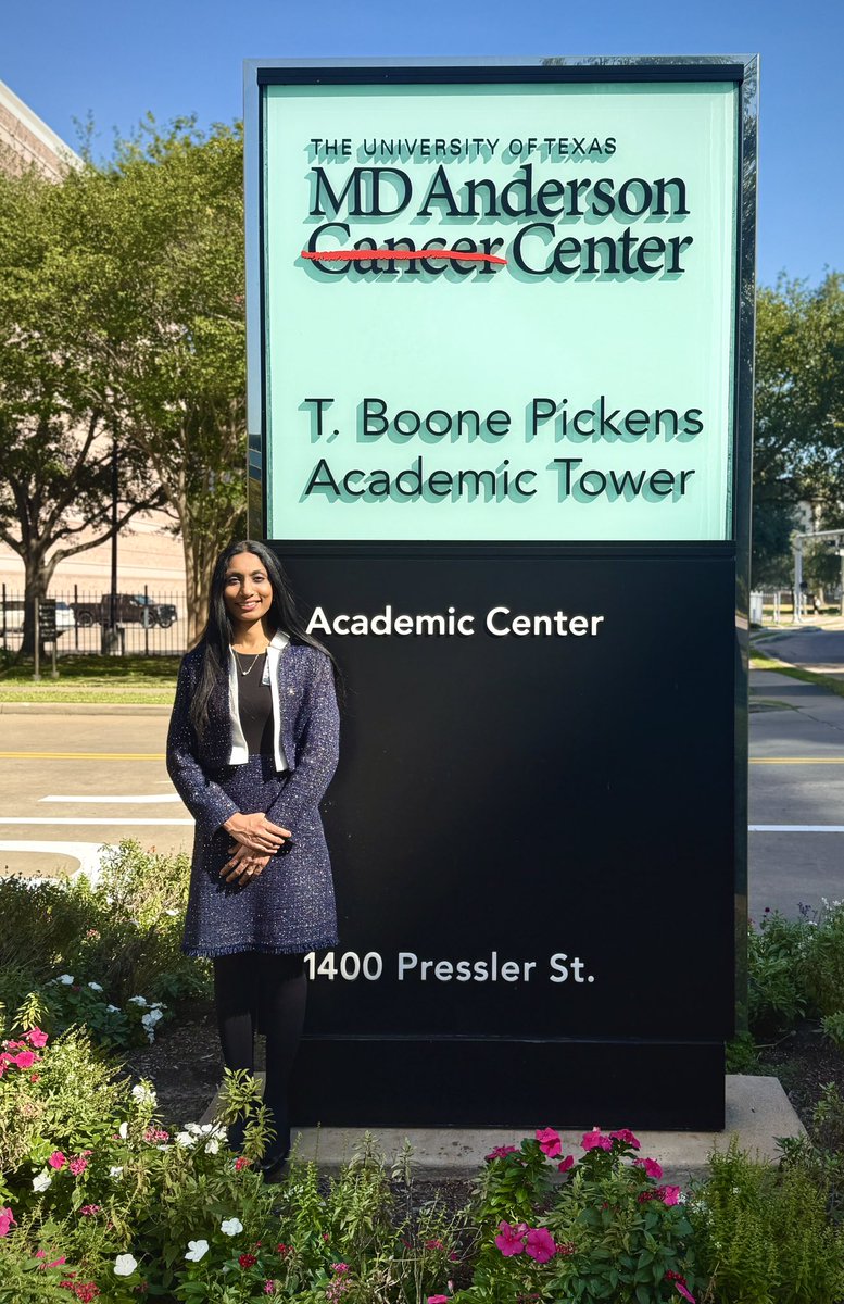 yogagirldd's tweet image. Happy to have hosted #KUMC #RadOnc #Resident @KeerthiGadam   for the ☢️ #ABS #300in10 #fellowship at @MDAndersonNews ! @AndrewFarach  @ChelseaPinnix @PrajnanDasMD @ACKoongMDPhD