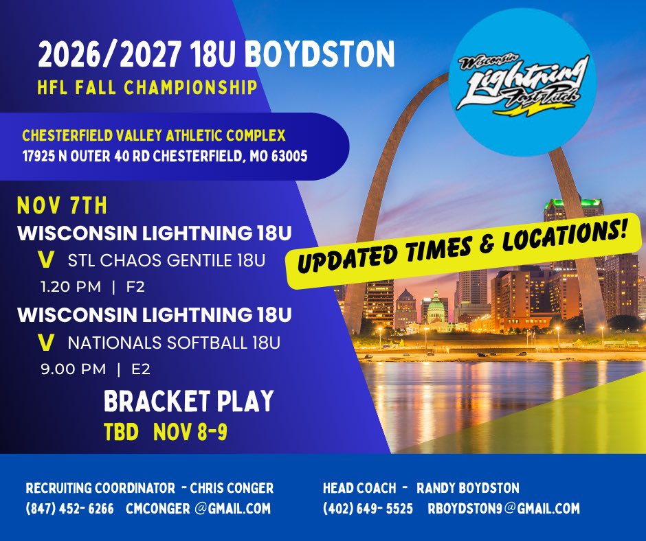 Wisconsin Lightning ⚡️ 2026/27 18U tweet media