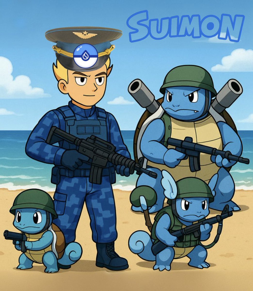 World War Sui has begun💧

Organic communities win in the end

Our trainers are ready for battle

Just momentum, no market manipulation here😉

Meme contest still active!