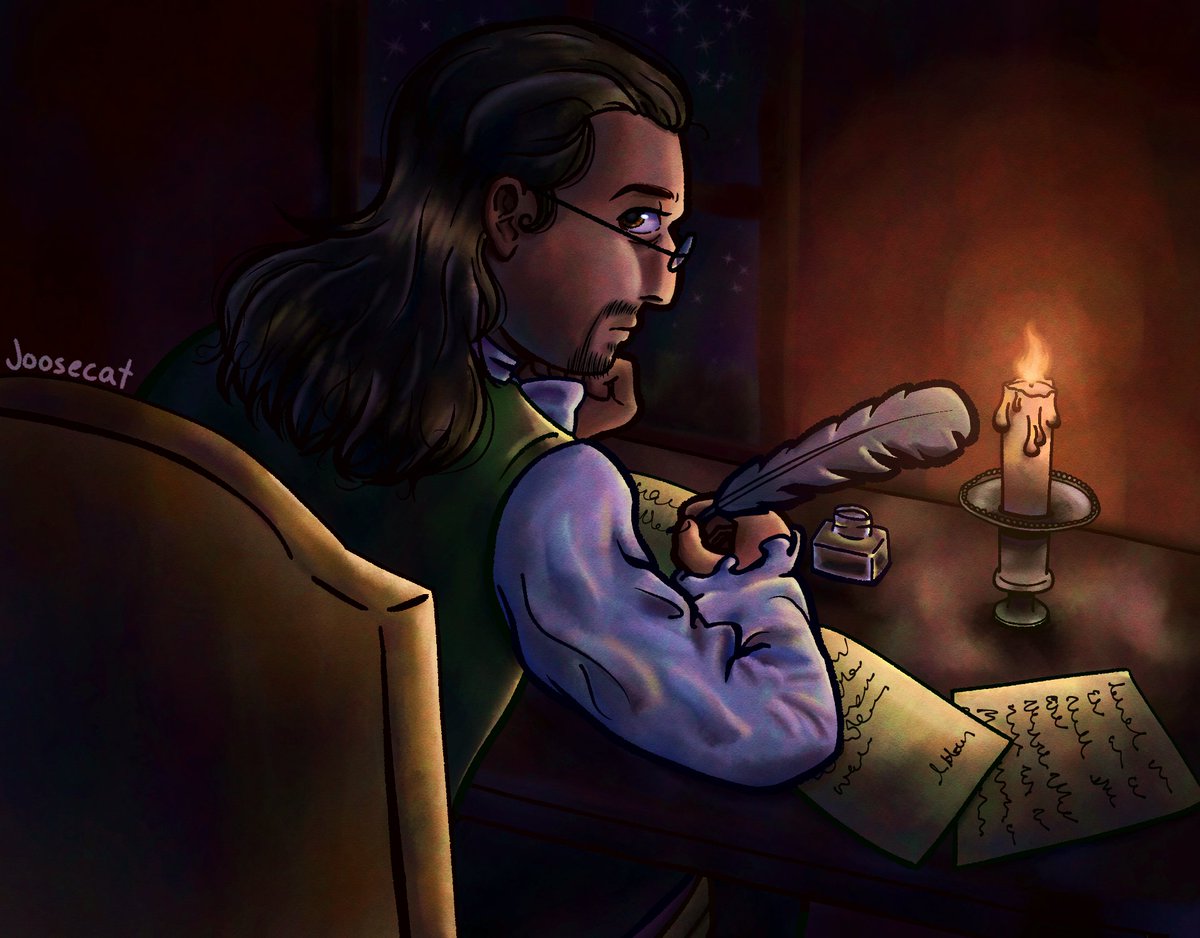 “As long as he can hold a pen, he's a threat”

#hamiltonfanart #hamiltonmusical