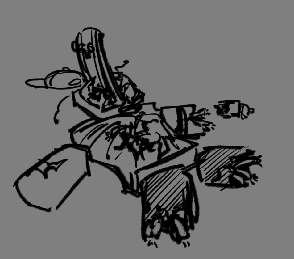 bigmankuroi's tweet photo. i got mad bc i lost as a slasher to that bitch veronica so i drew her gored

#Forsaken https://t.co/sWqxHjSdHc