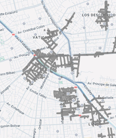 [20:22] #CorteDeEnergía afecta al 13% y 4% de los clientes de la comuna de La Reina, Ñuñoa y providencia en el sector, desde Isabel la Católica hasta  Eduardo Alert. En mapa más detalles. Escríbenos al WhatsApp +56994447606 para generar un reporte.