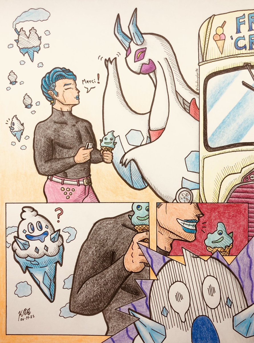 That ice cream looks… too real. 🍦