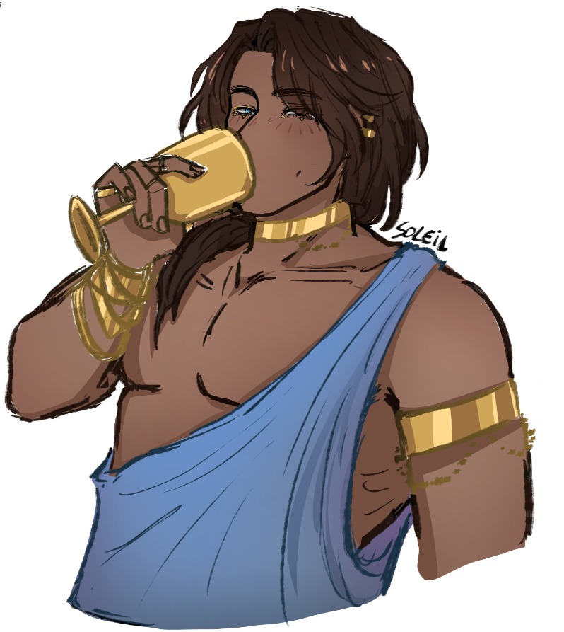 iiSoleil_'s tweet image. Cause&apos; my Paris is jealous of the Héctor and Pisistrato&apos;s relationship. (Roleplay)

&quot;Héctor, He&apos;s the son of THEY&quot; &quot;Be his baby sister is a thing, but- his LOVER?&quot;

#Paris #EPIC #EpicTheMusical #troy #Odyssey #illium #fanart #art