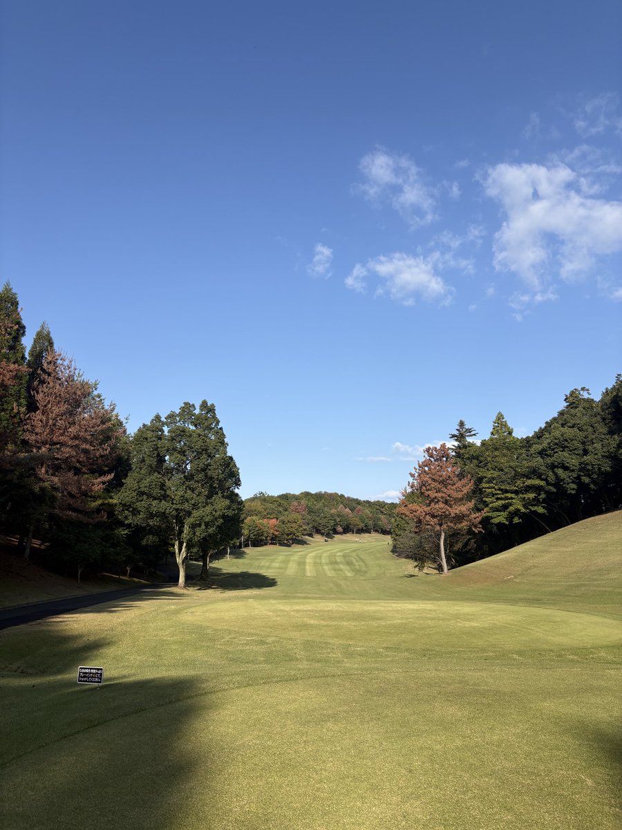 今日はPGM武蔵ゴルフクラブ
天気最高😃