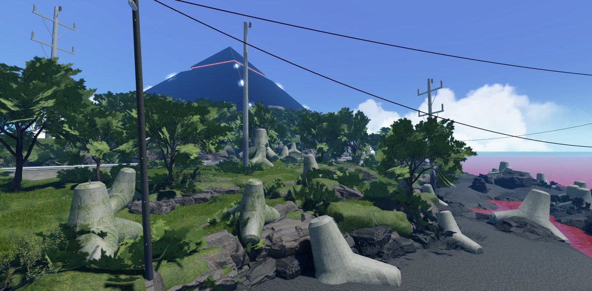 Bargva's tweet image. #robloxdev #robloxstudio #roblox
yo big pyramid lol