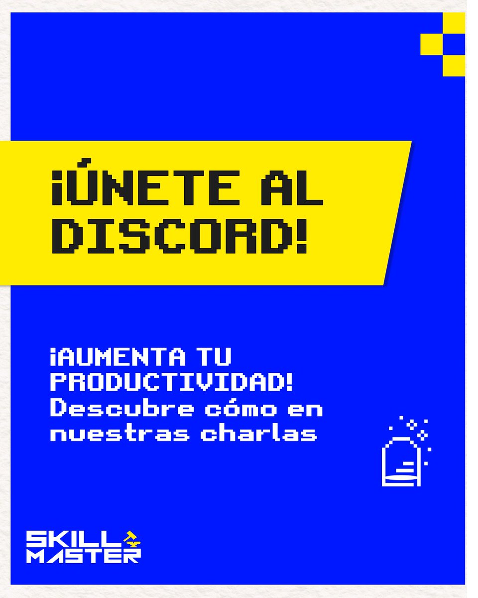 Usar IA puede ser una gran ayuda para nuestro día a día y más si lo hacemos de la forma correcta y esta vez un experto te explica por qué.

Te invitamos a una charla con @soyshasko  UX Lead for Digital Daylight and Rocketsnail Games

🔗Link de acceso: discord.com/invite/GWEUDaP…