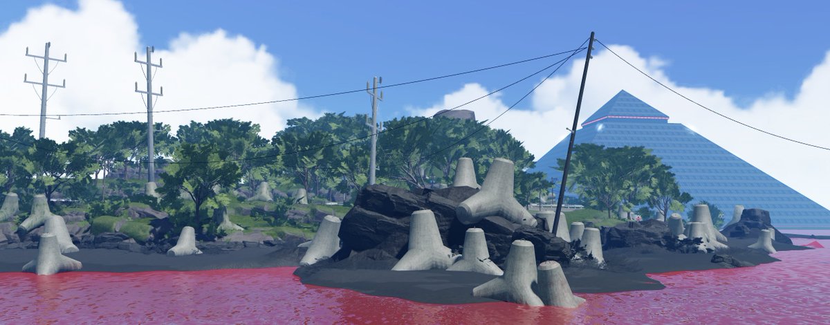 Bargva's tweet image. #robloxdev #robloxstudio #roblox
yo big pyramid lol