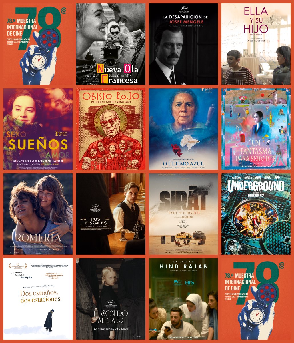 ¡Ya puedes adquirir tus entradas para la #78Muestra ⏱️​📽️​ de Cineteca Nacional México 🔴!

Conoce lo mejor del cine contemporáneo mundial en nuestras salas de cine. 🍿

Clic aquí 👉 tinyurl.com/36xf84f8