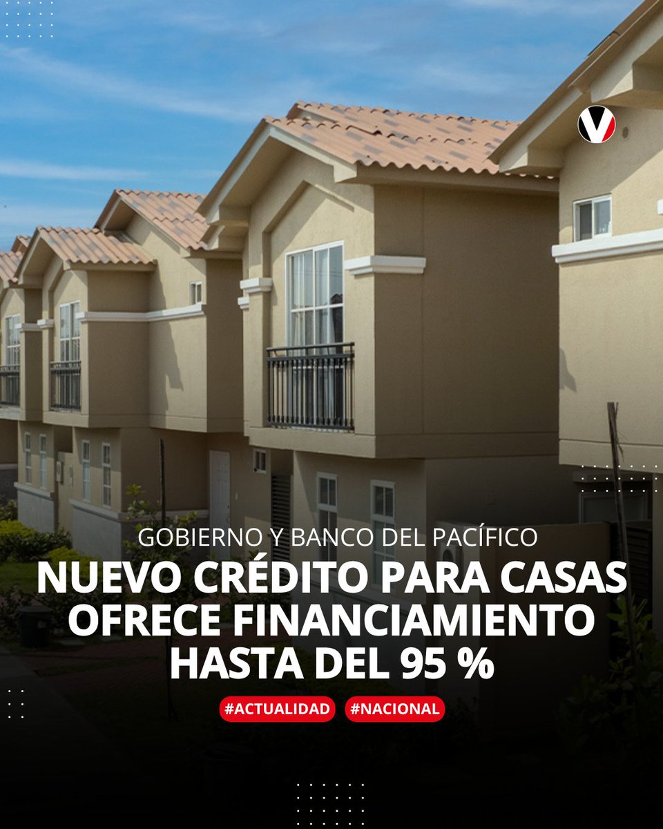 ¿Buscas tu primera casa? Banco del Pacífico lanzó el crédito "Mi Casa Propia", que cuenta con el respaldo del programa Miti Miti del Gobierno Nacional. Así puedes aplicar: v.vistazo.com/47NVU68