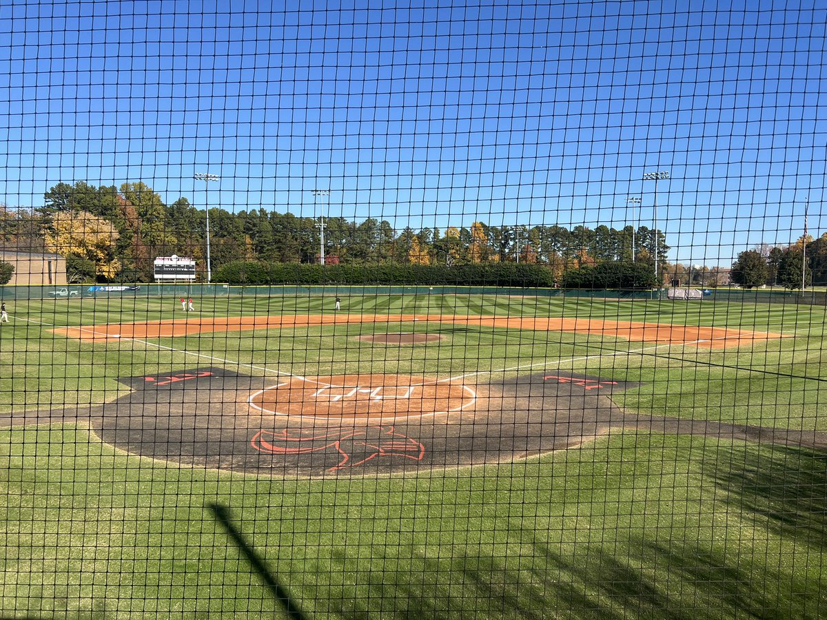 It’s almost go time for Game 1 here at beautiful Abbey Yard🚩 
Follow <a href="/AbbeyBaseball/">Abbey Baseball</a> for live updates for each game.