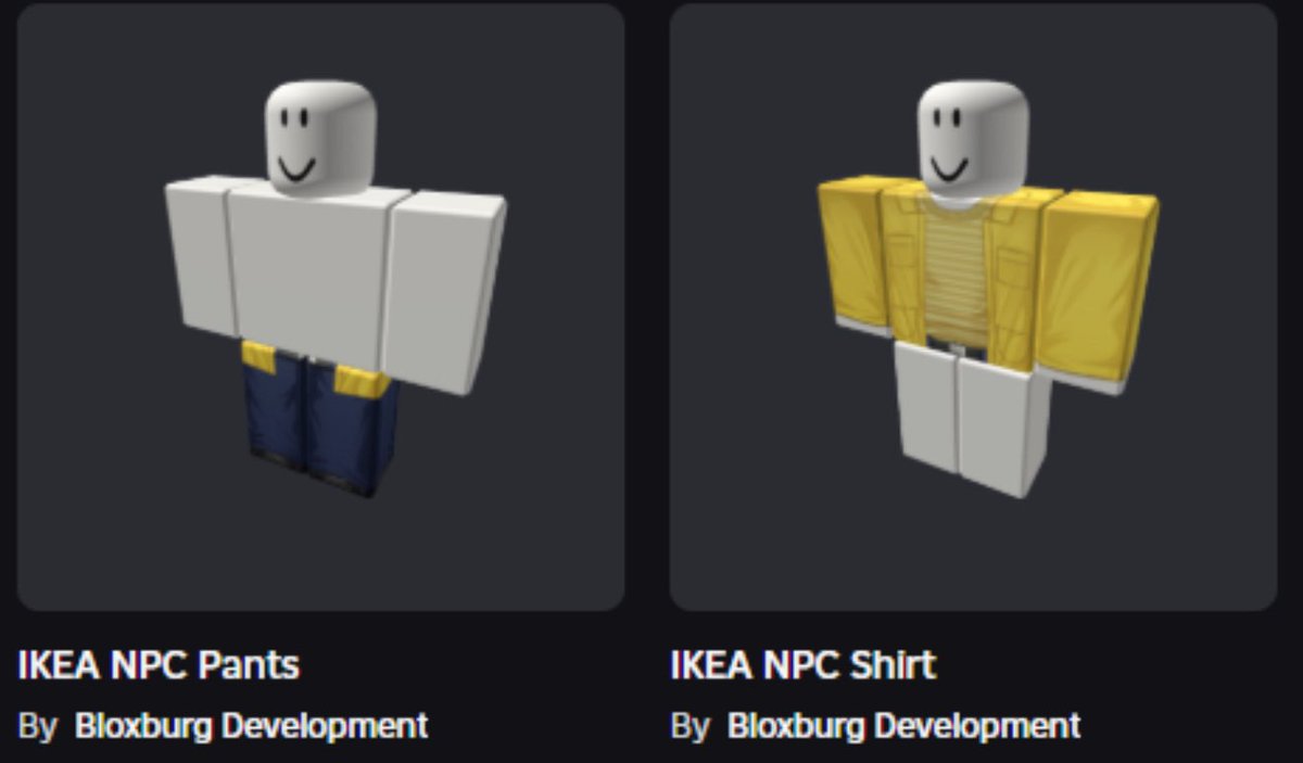 UndevelopedGuy's tweet image. FANCY FURNITURE IS BECOMING AN IKEA!
@heybloxburg #bloxburg