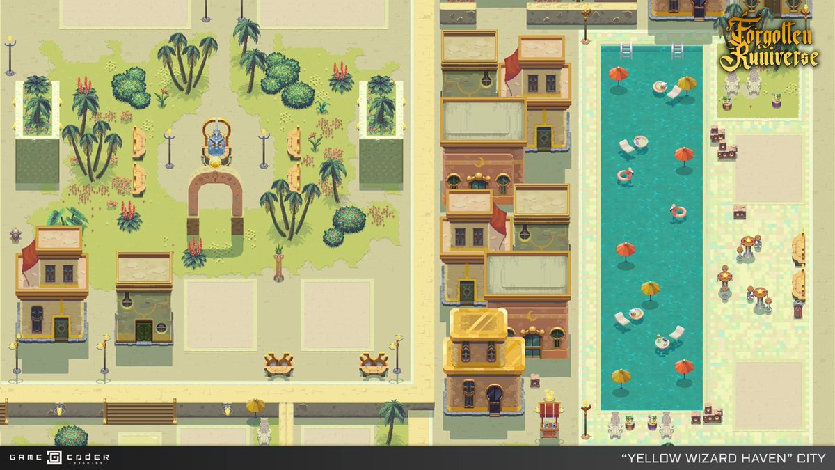 GameCoder_Team's tweet image. 🔎 Explore more on ArtStation: nexus.gamecoderstudios.com/r/0i0
Known as the party capital of the Forgotten Runiverse, this radiant city shines in the heart of the Riviera. 
👉 Discover where creativity meets magic: linktr.ee/gamecoderstudi…