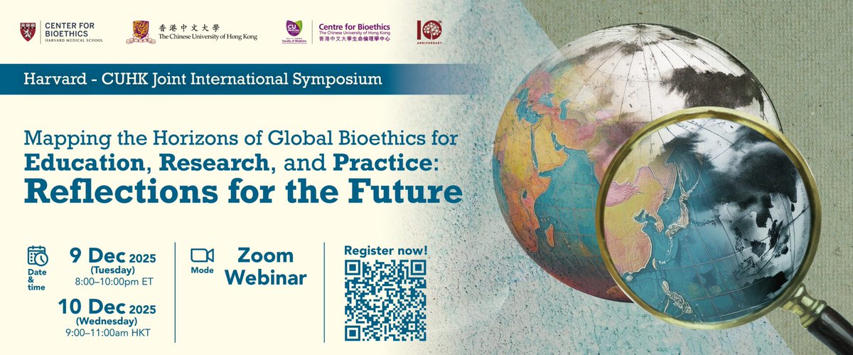 Harvard Medical School Center for Bioethics tweet media