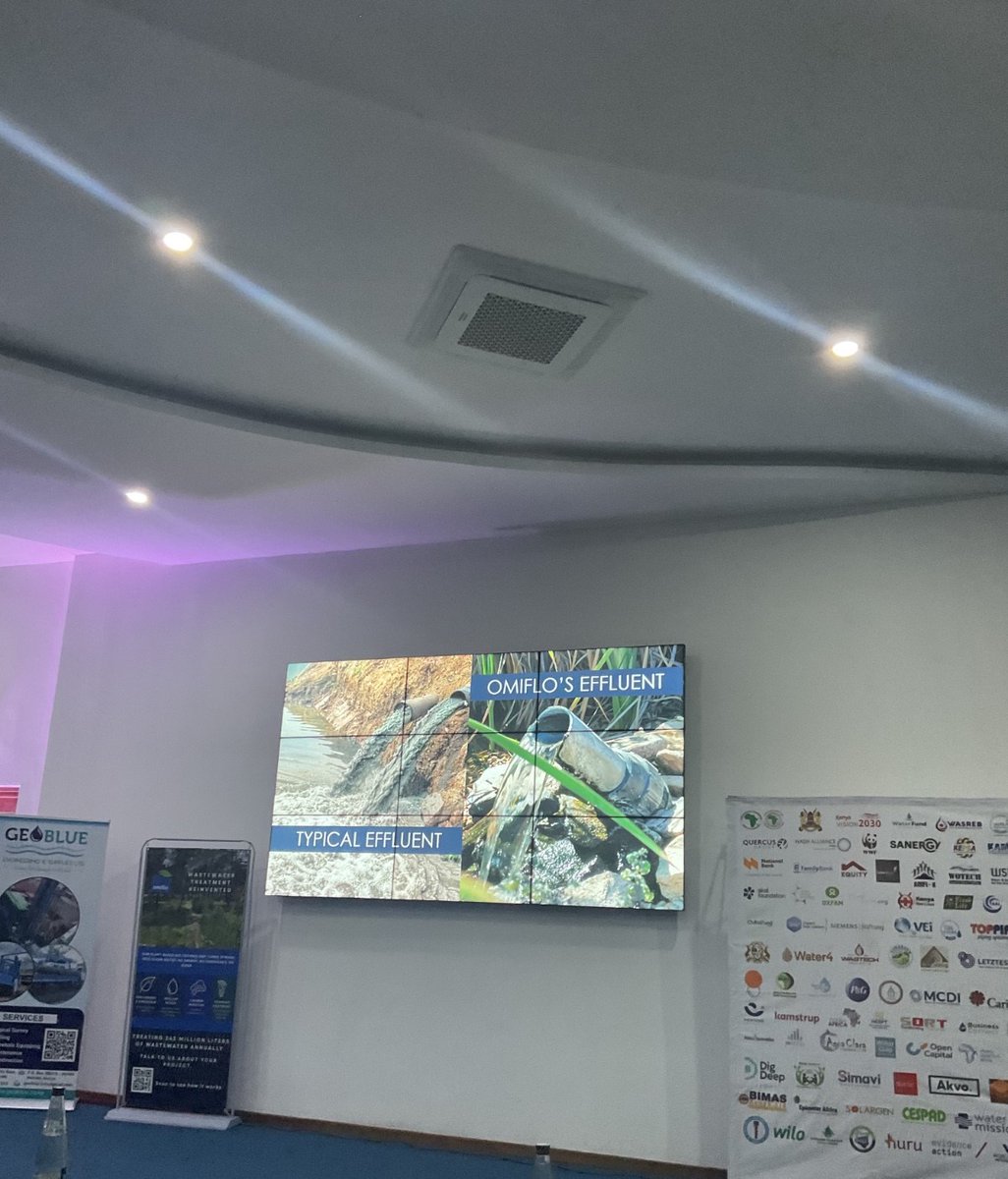 OmifloAfrica's tweet photo. Day 2 of the #I4WASH Forum was nothing short of exciting! π§
We showcased the #Omiflo system , turning wastewater into clean, reusable water πΏ
Amazing engagement, bold ideas & real #WASH innovation in action!
#Omiflo #I4WASH #CleanWaterForAll #SDG6 #InnovationForGood #WASH https://t.co/XdKh4Ne8w0