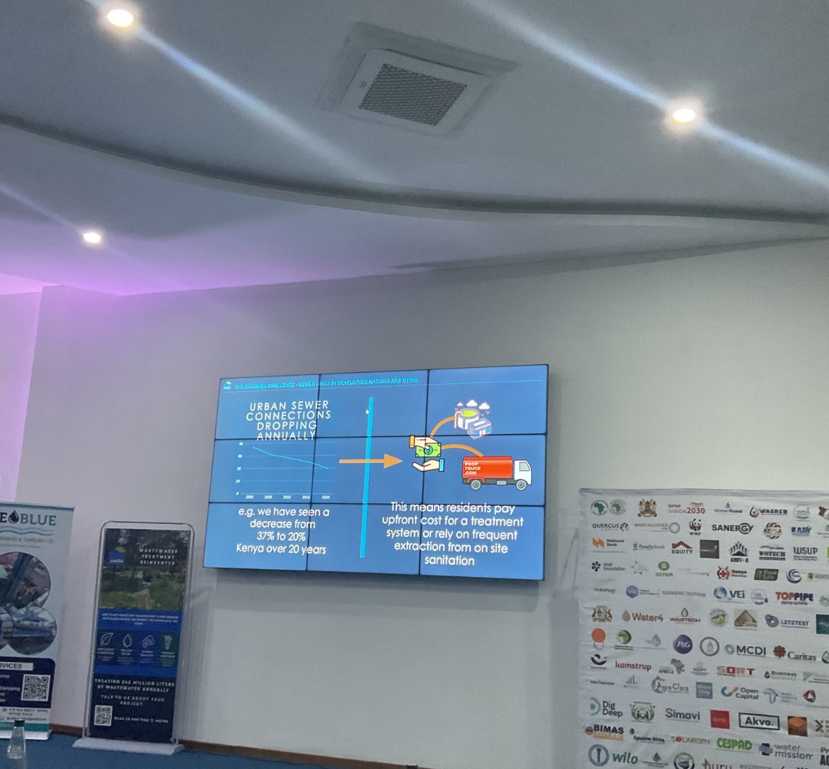 OmifloAfrica's tweet photo. Day 2 of the #I4WASH Forum was nothing short of exciting! π§
We showcased the #Omiflo system , turning wastewater into clean, reusable water πΏ
Amazing engagement, bold ideas & real #WASH innovation in action!
#Omiflo #I4WASH #CleanWaterForAll #SDG6 #InnovationForGood #WASH https://t.co/XdKh4Ne8w0
