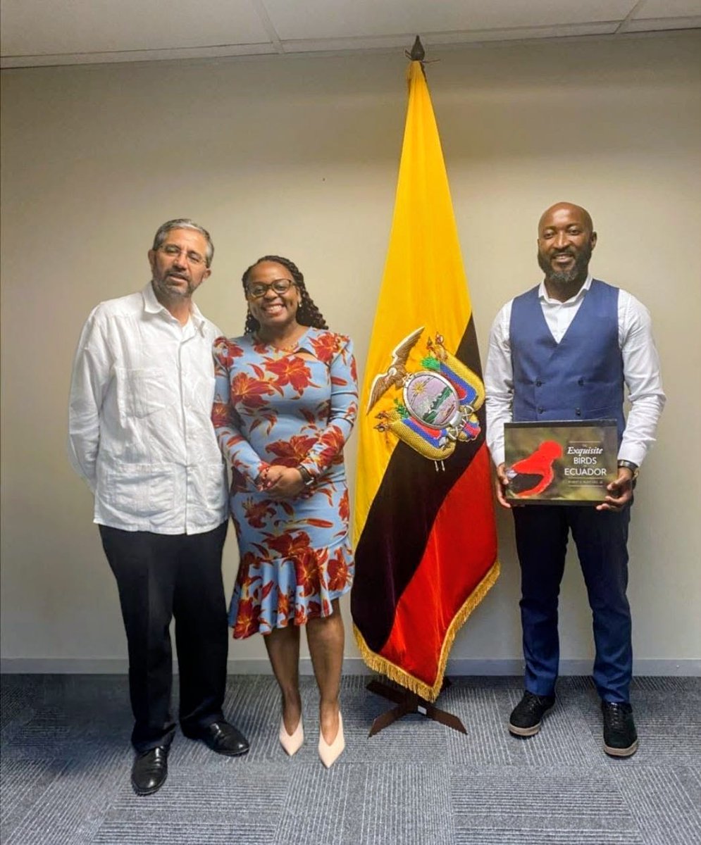 AlkebulanAwards's tweet photo. "Exciting times! AIIA Founders GN Tebo &amp; Linda Ben met with H.E. Mr. Mauricio Montalvo Samaniego, Ambassador of Ecuador to South Africa. Talks centered on the AIIA Immigration-20 Summit 2025, our key initiatives, and bold plans for 2026.   #AIIA #ImmigrationSummit #EcuadorSA" https://t.co/Yfz38hQdG9