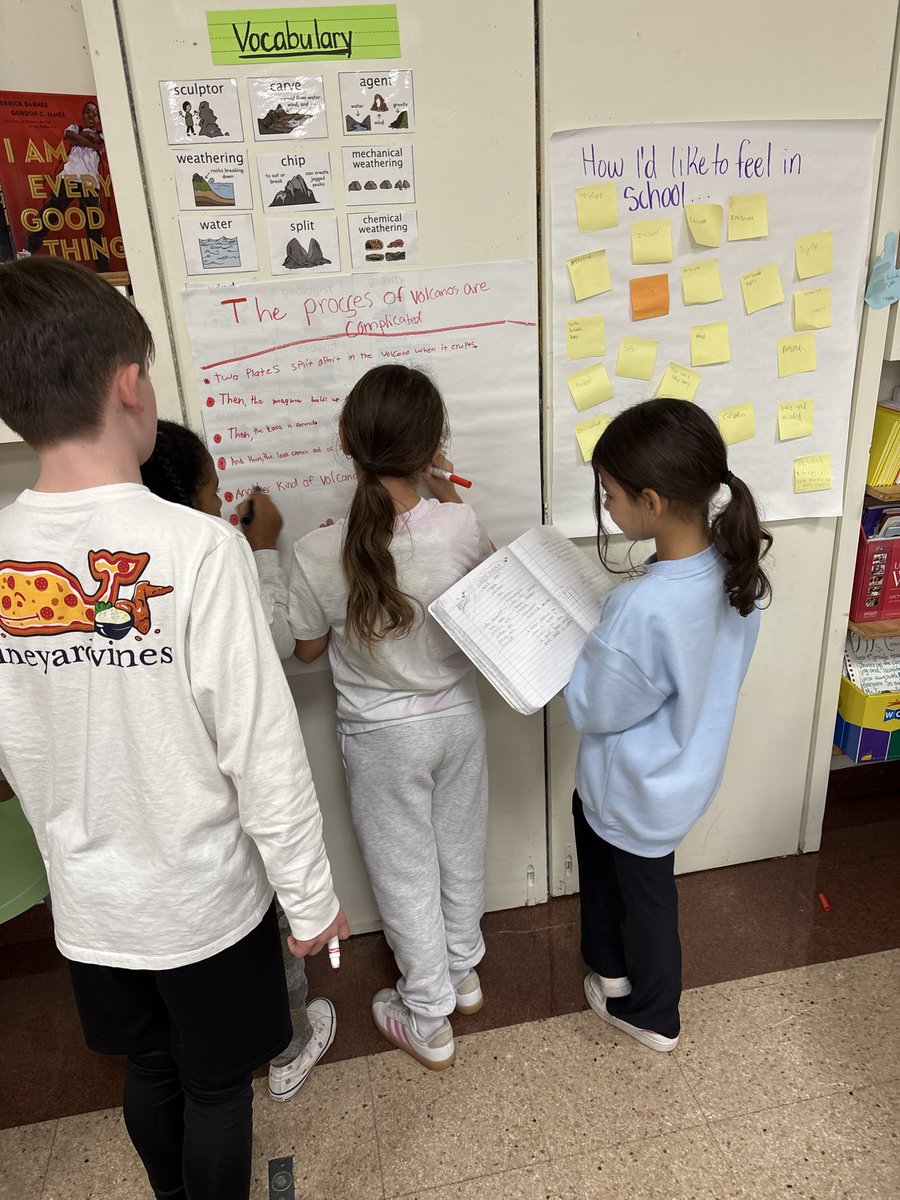 Our nonfiction research groups are hard at work! 🔍 Students are exploring Earth’s processes, finding central ideas, and growing as researchers and readers. 🌎 #ScienceLiteracy #WeAreChappaqua #WOschool